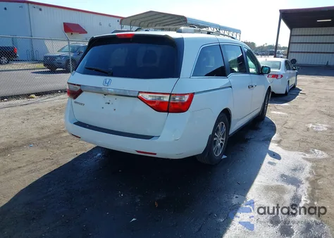 2013 Honda Odyssey Ex-L из США, поврежденный, VIN 5FNRL5H62DB078114